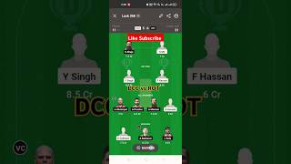 DUCC vs RTBDCC vs ROT Dream11 PredictionDCC vs ROT Dream11TeamDCC vs ROT Match 29 ECS T10 Hungary [upl. by Mcgannon284]