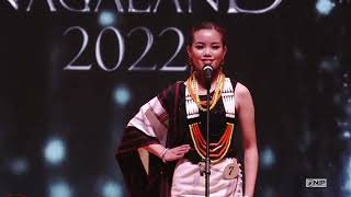 Miss Nagaland 2022 Beauty Queen of Nagaland Hornbill festival 2022 full show [upl. by Kenny]