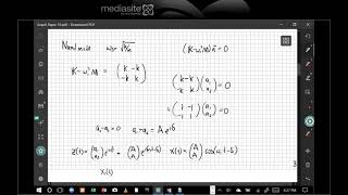 Coupled oscillator problem [upl. by Nellad]