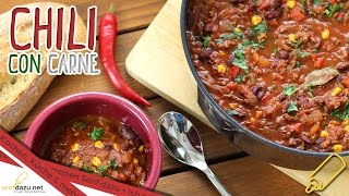 Chili con Carne Rezept  Leckeres Pfannengericht einfach selber machen [upl. by Dickman]