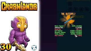 Crashlands Gameplay  Ep 30  Butterfly Legendary Let Down Lets Play [upl. by Ielerol]