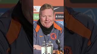 Koeman is het niet eens met Valentijn Dan doe je ze alle drie tekort 🗣️koeman oranje [upl. by Kironde]