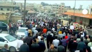 Syria protests spread south [upl. by Alram441]