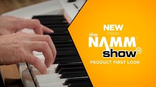 NAMM 2016  NP12 amp NP32 Piaggero Portable Digital Piano Series [upl. by Alak]