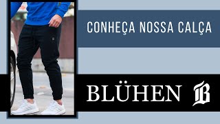 Calça Moletom Masculina Jogger Slim Bluhen [upl. by Conyers83]