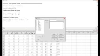 Linear Correlation Test Using Minitab [upl. by Intruoc]