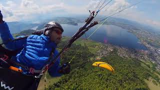 Paragliding Zugerberg and testing Ozone Swift 6 [upl. by Namrej]