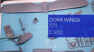 Dora Wings 132 Dewoitine D500 DW32001 Review on Spielwarenmesse 2020 [upl. by Orimar478]