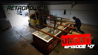 Retropower Uncut Episode 47 Inspection Pit Going In Land Cruiser Rust and Morris Minor Metalwork [upl. by Blainey]