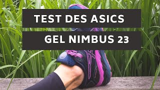 preview ☞ Gel Nimbus 23 de Asics présentée par Nadia [upl. by Ariahs147]