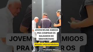 Esse é o melhor vendedor de salgados I Christopher Moura [upl. by Annoid]