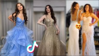 Amazing Prom Dresses Tiktok Compilation 👗 ✨️ [upl. by Safko112]