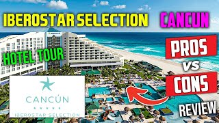 Iberostar Selection Cancun Hotel Tour amp Review  Mexico Resorts [upl. by Sucitivel]