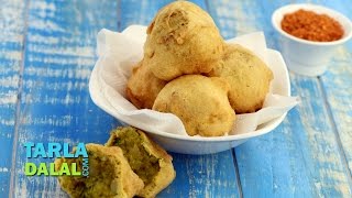 Batata Vada  Aloo Vada Recipe by Tarla Dalal [upl. by Eimaral]