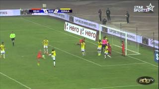 ADPtv  Delhi Dynamos FC  Kerala Blasters FC  ISL 2014 [upl. by Novit]