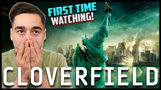 I CANT BELIEVE IT TOOK ME THIS LONG TO WATCH CLOVERFIELD MOVIE REACTION [upl. by Countess]