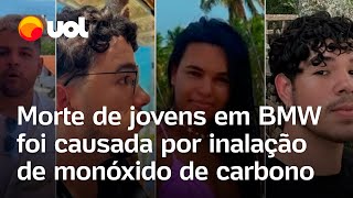 Mortes na BMW jovens foram asfixiados por monóxido de carbono diz polícia de SC entenda o caso [upl. by Katuscha383]