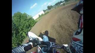 Yz125 side mount GoPro from raceway park 71611 [upl. by Nevaeh]