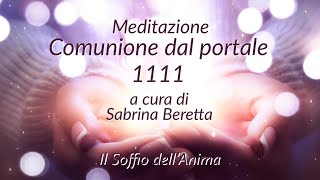 Meditazione  Comunione dal portale 1111 [upl. by Clarise]