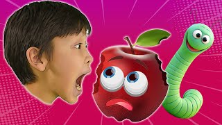 OmNomnom  More Yummy Fruit Songs  Hokie Pokie Kids Videos [upl. by Akema252]