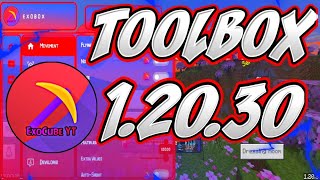 Toolbox For Minecraft PE 12030  Toolbox For MCPE 12030  GOD Mode  ExoCube YT [upl. by Arahsat]