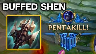 Rank 1 Shen Returns After Injury 1v5 PENTAKILL [upl. by Tnomad]