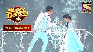 Aryan और Avastha के Frozen Theme ने किया Sunil Shetty को खुश  Super Dancer Chapter 3 [upl. by Grover]