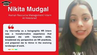 Experience of A Human Resource Intern At HoloGrad [upl. by Tnafni953]