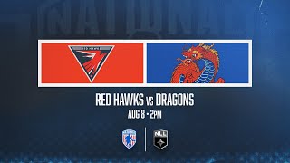 2024 NCBS National Championship  Day 2  Red Hawks vs Dragons [upl. by Sisxela]