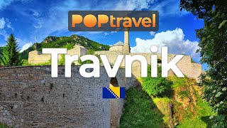 TRAVNIK Bosnia and Herzegovina 🇧🇦  Castle to Old Town  4K60 [upl. by Akinas]