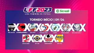 LFF Sicredi 2023  Torneio início  Ao vivo e com imagens [upl. by Mariette]