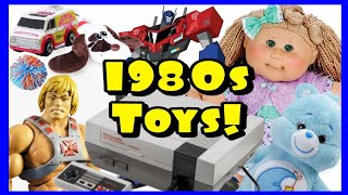 Most Popular Toys Of The 1980s [upl. by Aerdnuahs]