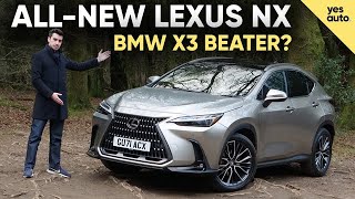 NEW Lexus NX 350h 2022 UK review is this the best value premium SUV [upl. by Lairret751]