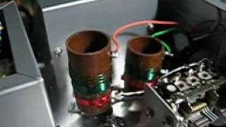 1V2 357MHz SSBCW Regenerodyne Modified 3 Tubes Listening to the 7MHz Band [upl. by Tnomed]