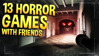 Top 13 Roblox Horror Games to play with friends Roblox Horror games multiplayer [upl. by Jere65]