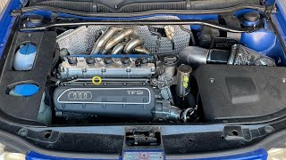 Audi S3 8L Boosted 07K Swap Pt3 [upl. by Yrahcaz]