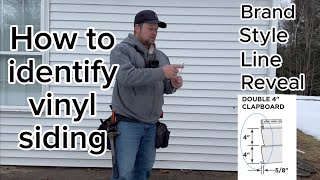 How to identify vinyl siding [upl. by Maffei]