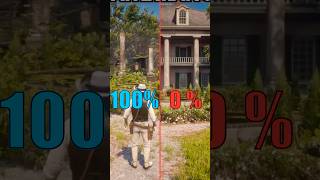 RDR2 0 vs 100  MAP Comparsion  gaming rdr2 reddeadredemtion2 gameplay [upl. by Arolf]