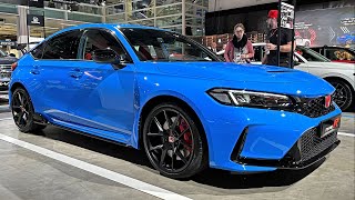 New Honda Civic Type R 2023  Boost Blue Pearl  Visual Review Exterior Interior amp LogR [upl. by Genie]