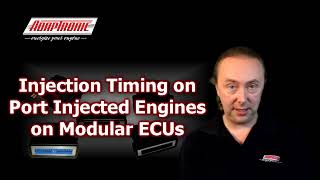 Adaptronic  Injection Timing on Port Injected Engines on Modular ECUs [upl. by Ayalat]