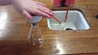 Filtration using a buchner funnel [upl. by Franky]