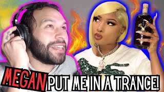 MEGAN ON THAT COGNAC 🤤 quotCognac Queenquot Megan Thee Stallion Reaction [upl. by Ybur]