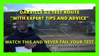 OAKVILLE G2 TEST ROUTE [upl. by Anaira]