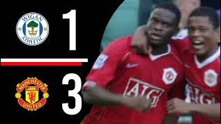 Wigan Athletic v Manchester United  Highlights  20062007 [upl. by Clement]