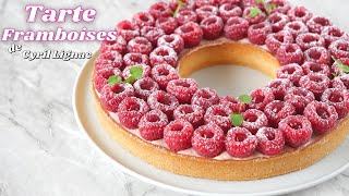 RECETTE de la TARTE FRAMBOISE  CYRIL LIGNAC [upl. by Notsud719]