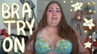 Courtneys Bra Collection Try On Part 1 [upl. by Ellahcim]