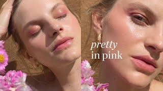 Simple amp Natural Pretty Pink Sunkissed Makeup Look with Ere Perez [upl. by Arata]