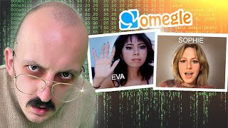 Hacking Into OMEGLE Calls Prank Saying Their Name Part 2 [upl. by Abla]