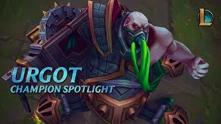 Urgot Champion Spotlight  Gameplay  League of Legends [upl. by Hanas180]