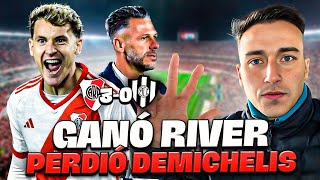 🏟️ 😱 RIVER ganó no gustó pero goleó ¿Y Demichelis Abucheado Le soltaron la mano a Micho… [upl. by Coraline]